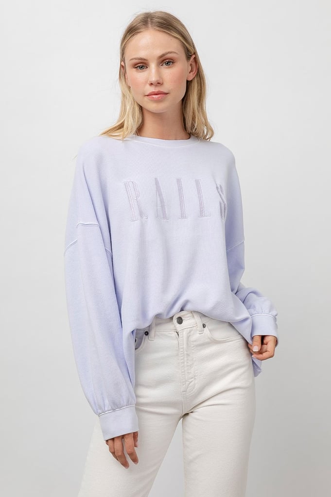 Rails Lavender Signature Sweatshirt