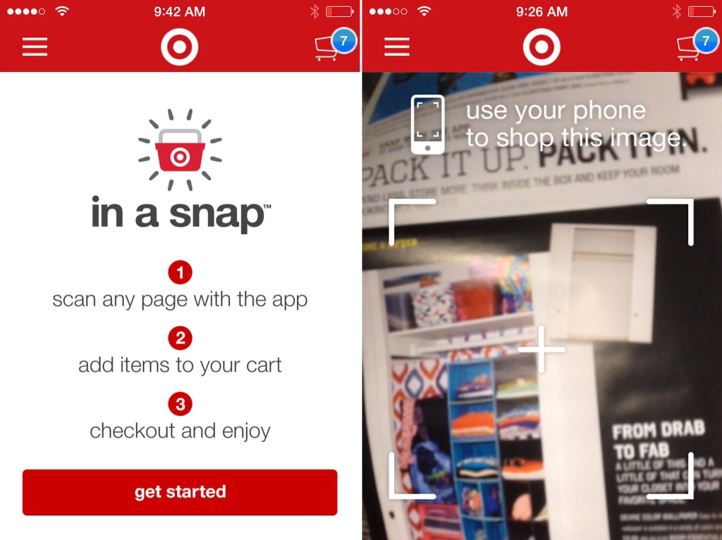 target snap and go