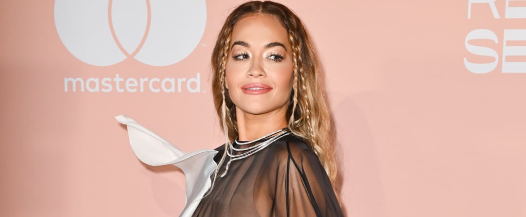 Rita Ora's Sheer Stéphane Rolland Dress at AmfAR in Venice