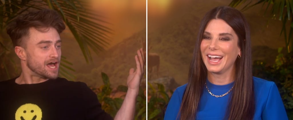 Daniel Radcliffe Sandra Bullock Lost City Interview Video