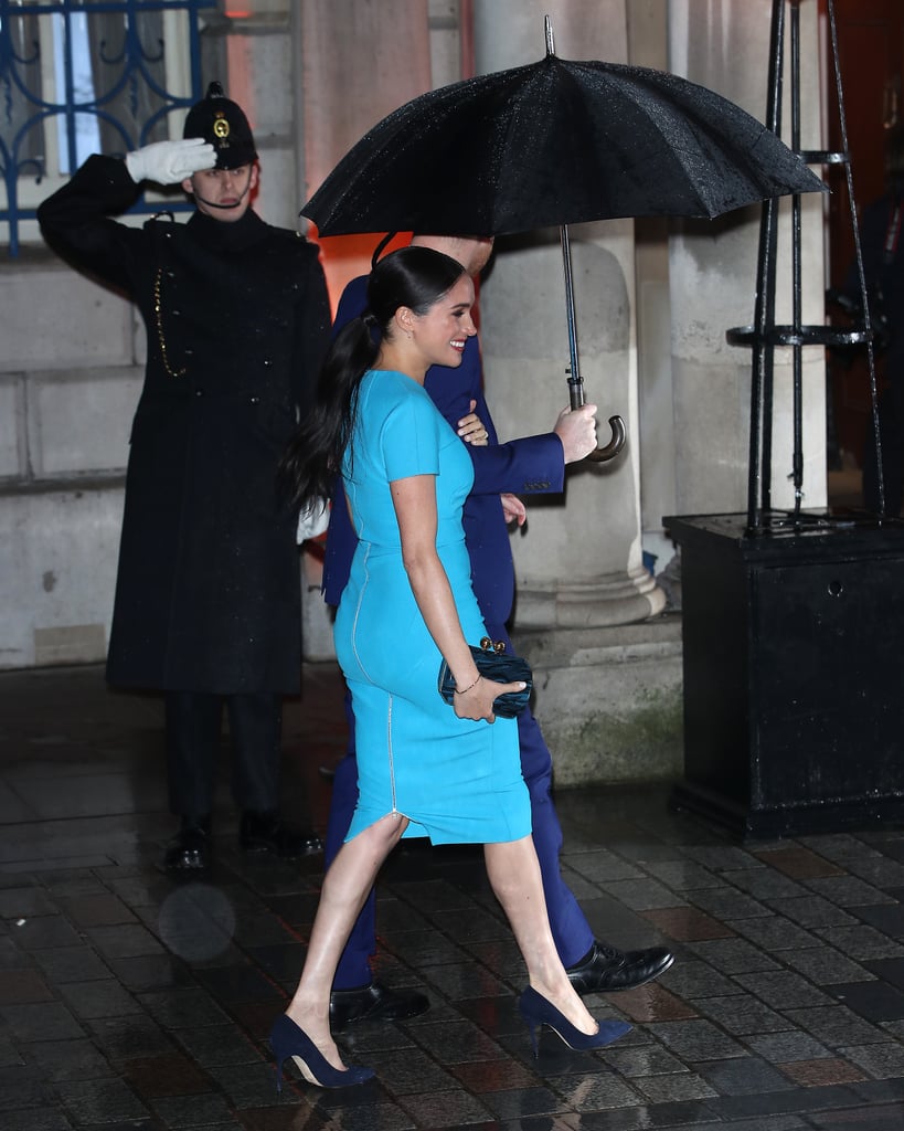 Prince Harry and Meghan Markle at the 2020 Endeavour Awards