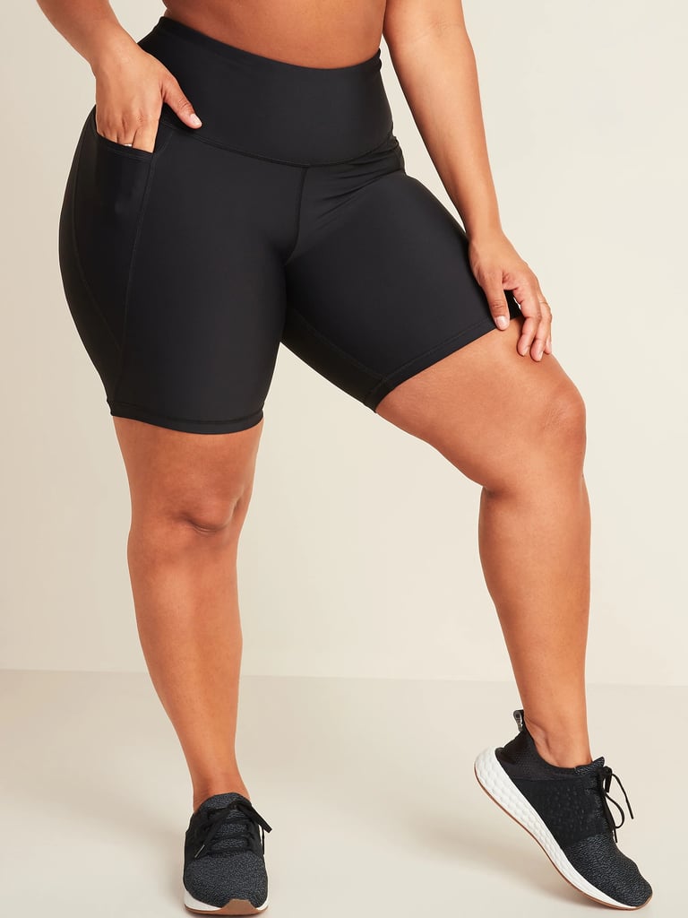 Old Navy High-Waisted Elevate Powersoft Side-Pocket Biker Shorts