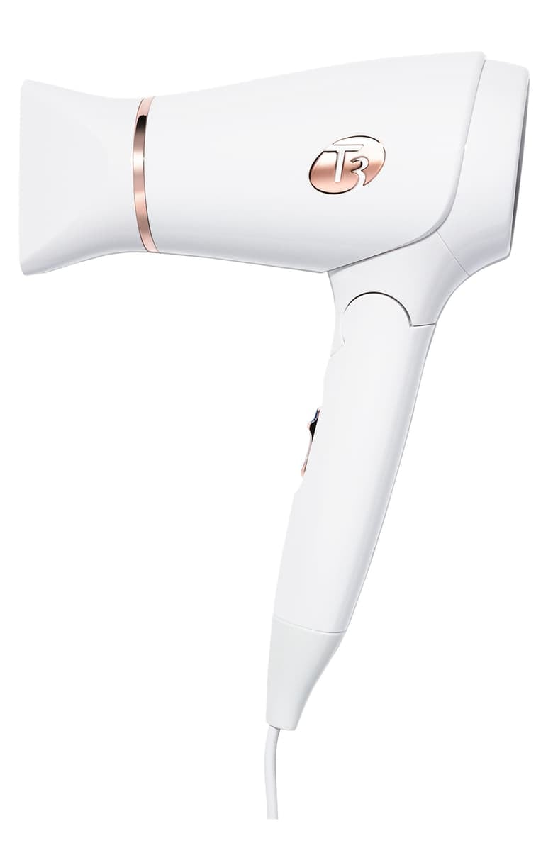 T3 Featherweight Folding Compact Hair Dryer With Dual Voltage