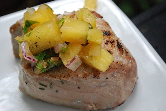 Tuna With Fresh Pineapple Salsa