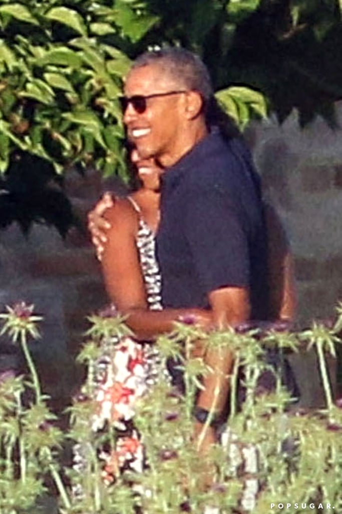 In May, Barack and Michelle did some sightseeing in Montalcino, Italy, and the couple could not have looked more in love.