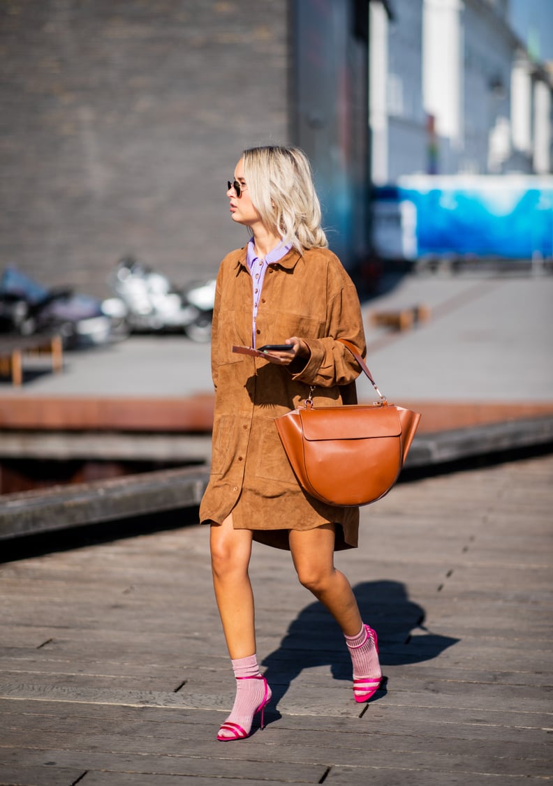 How to Wear Suede: A Dress