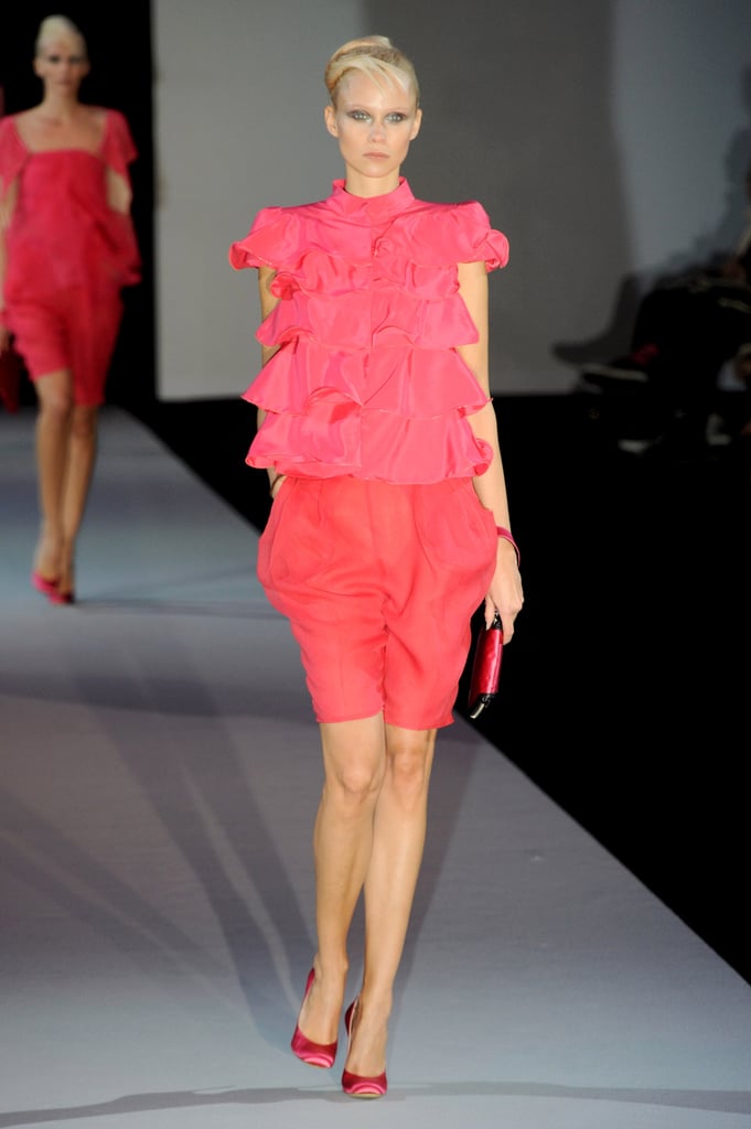 Spring 2011 Milan Fashion Week: Emporio Armani Spring 2011 Milan Fashion Week: Emporio Armani