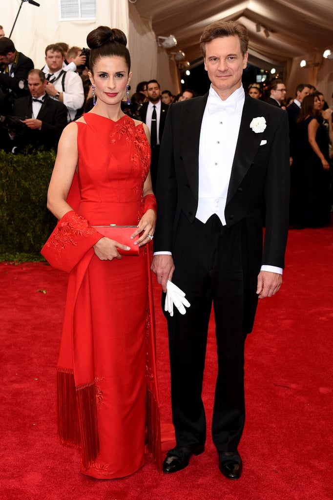 Colin Firth and Livia Giuggioli