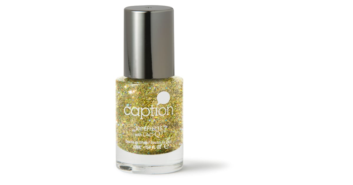 Caption Polish Top Effects in Holy Moly AtHome Gel Nail Polish