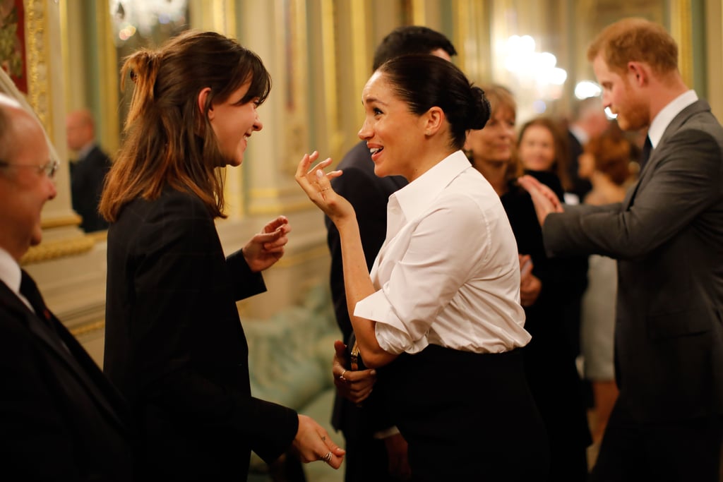 Prince Harry and Meghan Markle at Endeavour Awards Feb. 2019