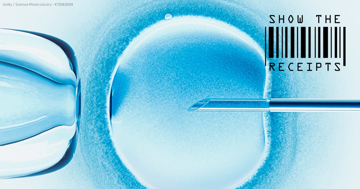 Costs of IVF Treatments: Receipts