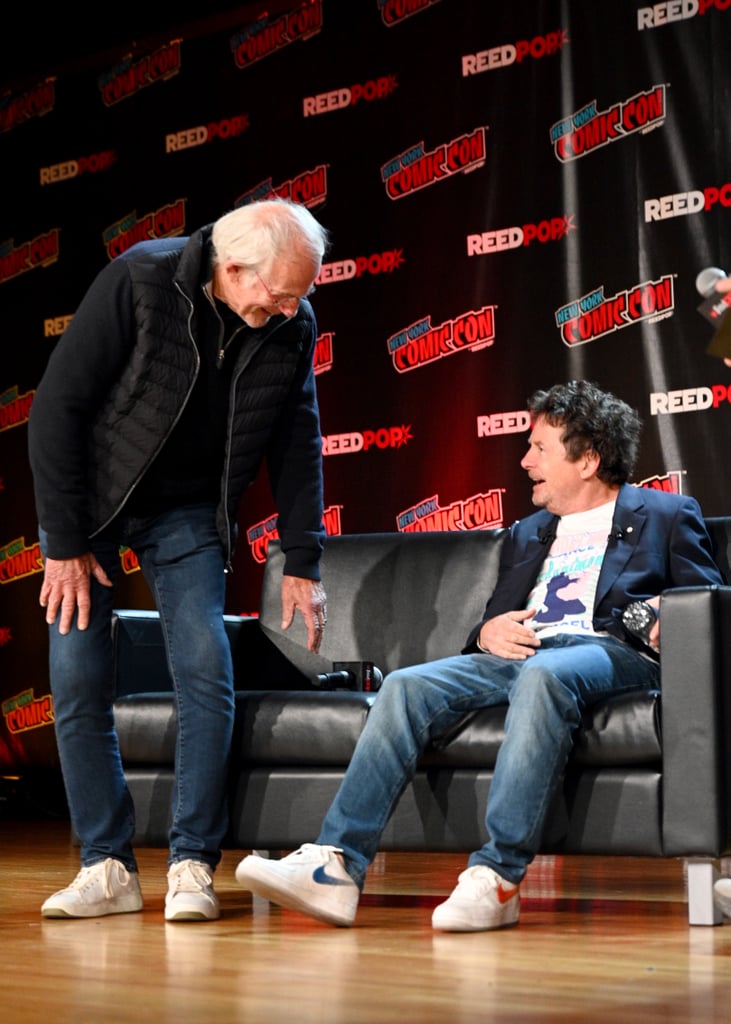 Christopher Lloyd and Michael J. Fox Reunite at Comic Con