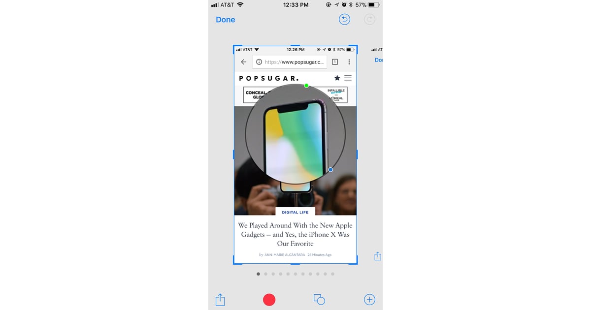 Magnify a certain part of your screenshot. How Do I Use Screenshots