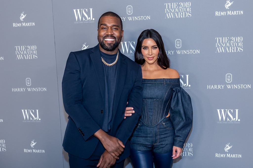 Kim Kardashian and Kanye West at the WSJ Mag 2019 Innovator Awards