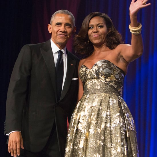 Barack and Michelle Obama at Black Caucus Awards Dinner 2016