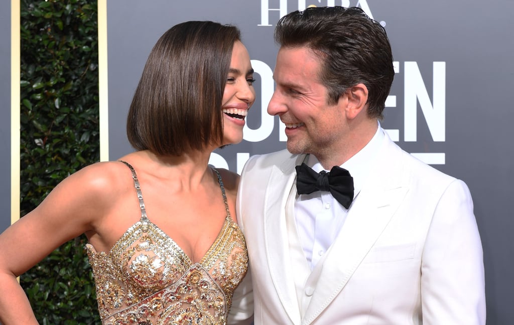 Bradley Cooper and Irina Shayk at the 2019 Golden Globes