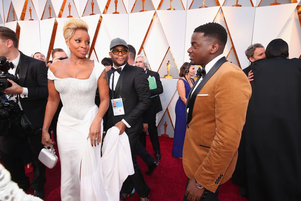Pictured: Mary J. Blige and Daniel Kaluuya