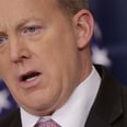 The Internet Thinks Sean Spicer Is Sending a Secret Message With His Pin