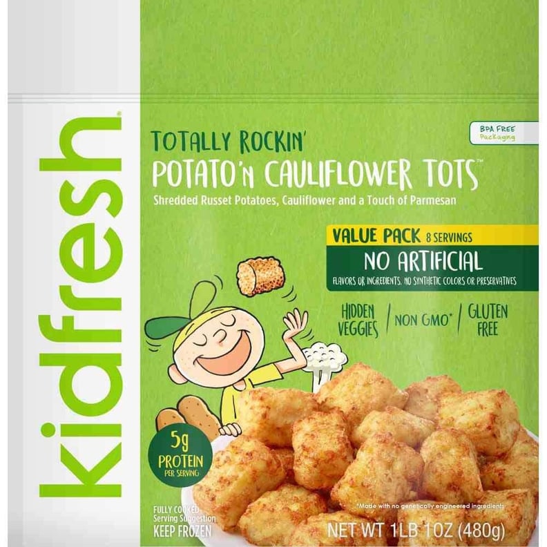 Hash Browns: Eat Kidfresh Potato'n Cauliflower Tots Instead