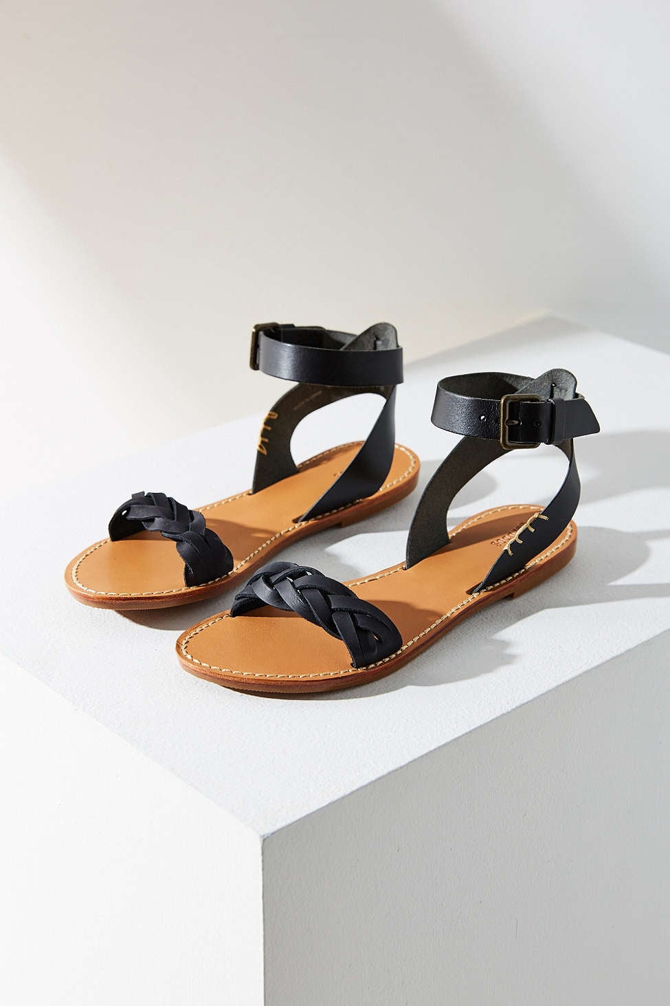 Abound sienna ankle shop strap flat sandal