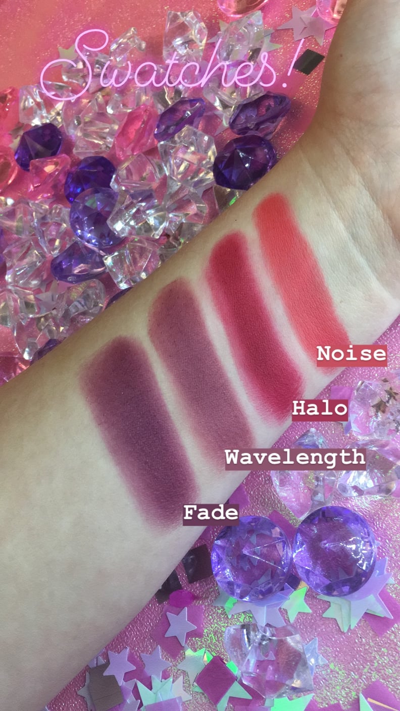 Urban Decay Lo-Fi Lip Mousse Swatches