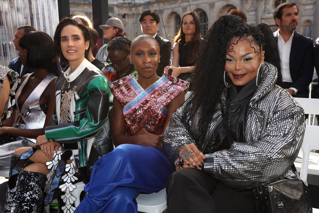 Jennifer Connelly, Cynthia Erivo, and Janet Jackson Front Row at Louis Vuitton SS23