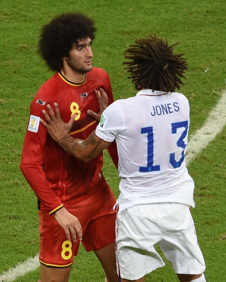 This Ridiculous Battle Of Cool Hair Usa Vs Belgium 2014 World Cup Pictures Popsugar
