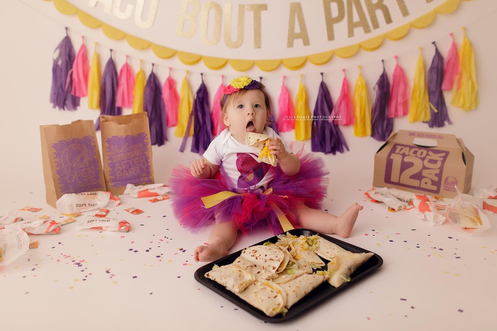 Baby's Taco Bell Cake Smash