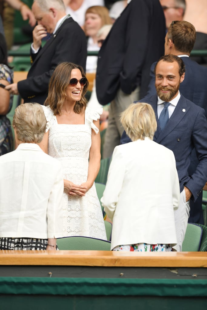 Pippa and James Middleton at Wimbledon July 2018