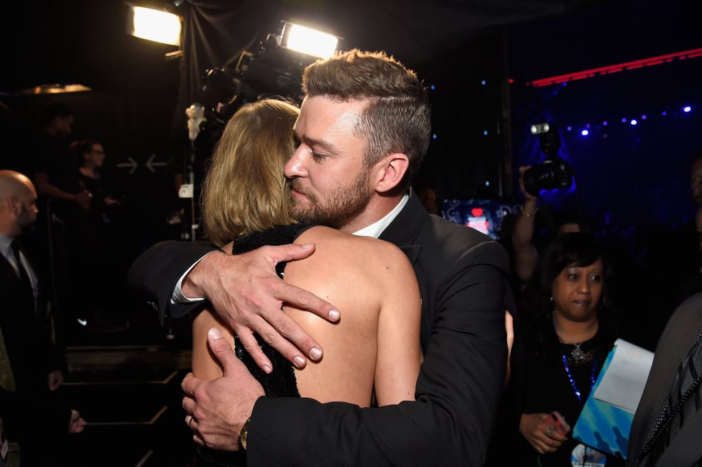 Taylor Swift and Calvin Harris at iHeartRadio Awards 2016