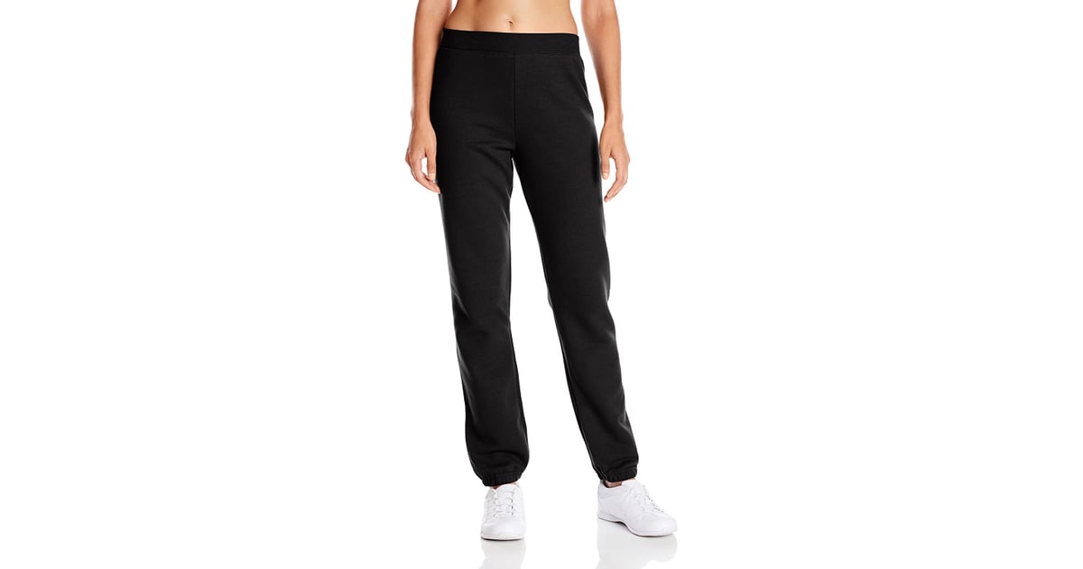 Hanes Mid Rise Cinch Bottom Fleece Sweatpants | Amazon Has a Bunch of  Bestselling Workout Clothes — We Like These 13 Picks | POPSUGAR Fitness  Photo 12