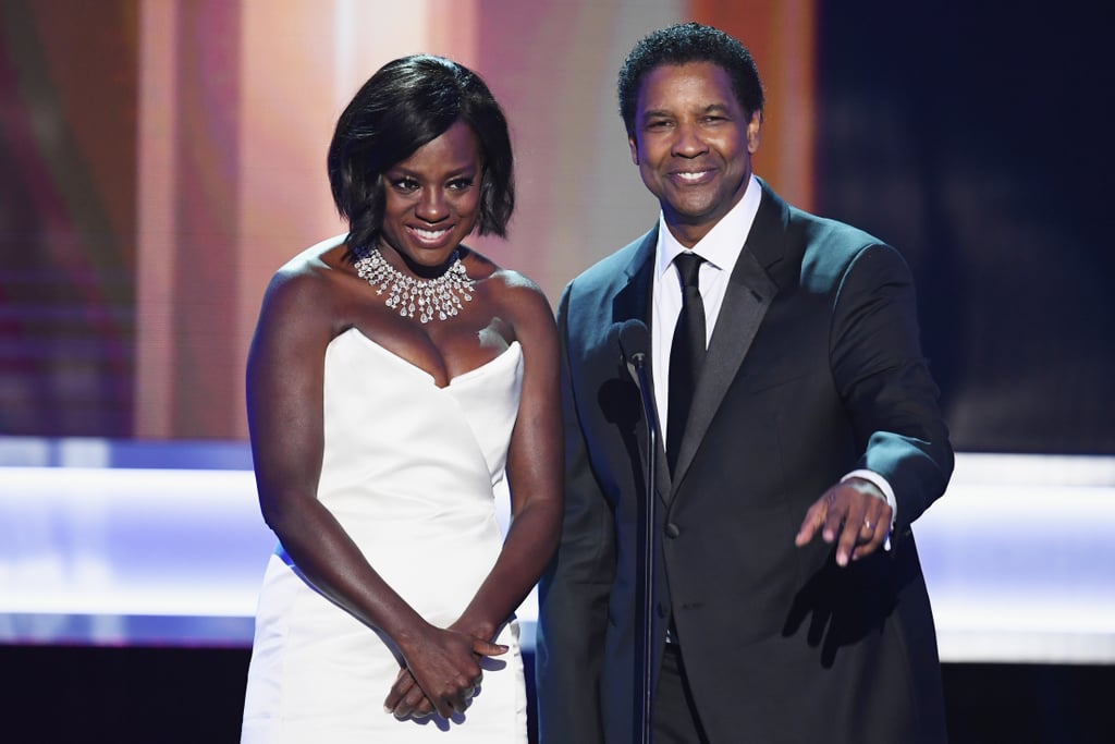 Viola Davis at the 2017 SAG Awards