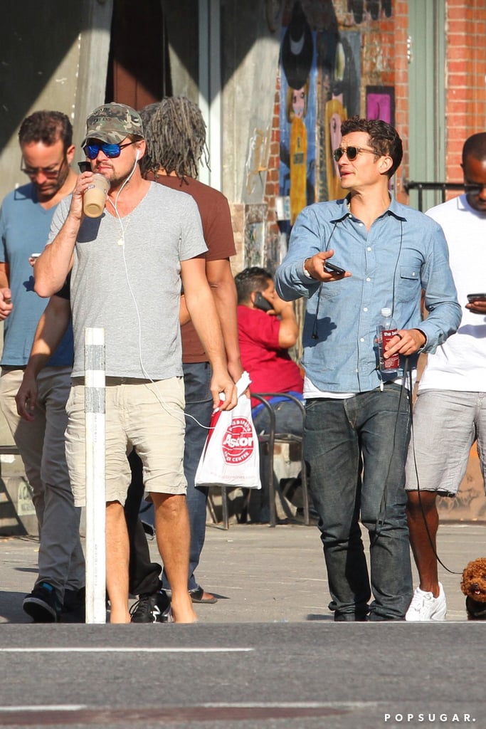 Leonardo DiCaprio With Tobey Maguire and Orlando Bloom 2017