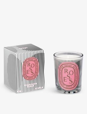 Diptyque Dancing Ovals Limited Edition Roses Scented Candle