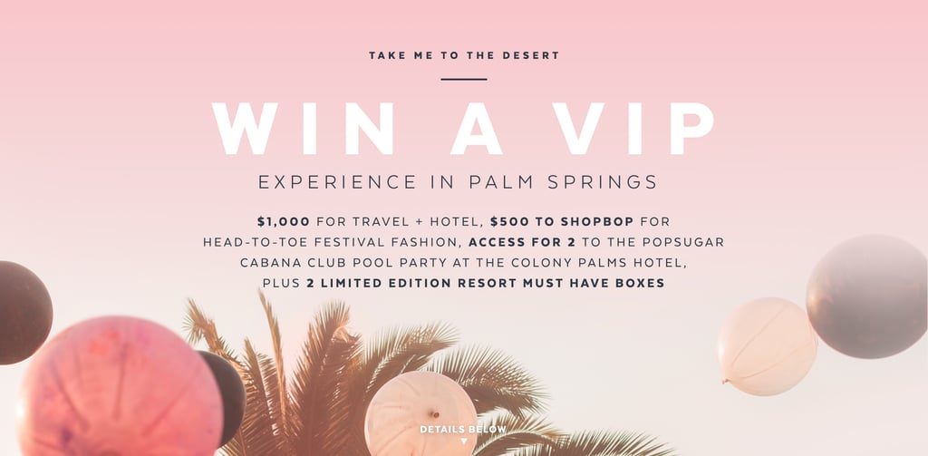 Palm Springs &  Fashion Finds Giveaway