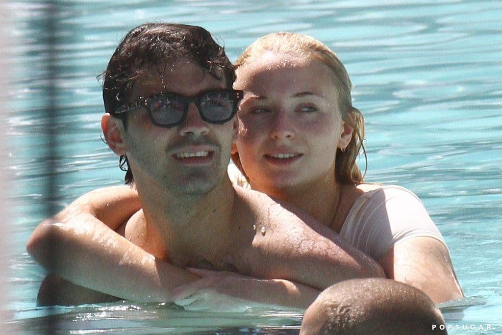 Joe Jonas and Sophie Turner Kissing in Miami August 2018