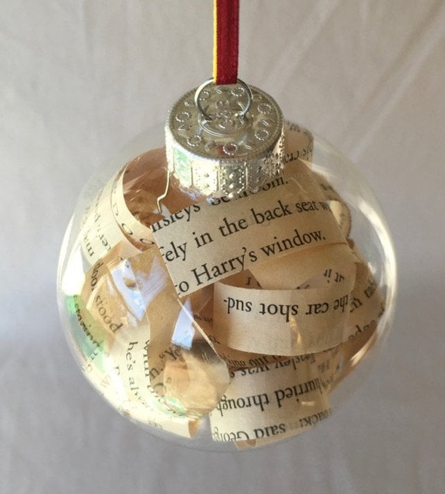 Harry Potter Book Ornament
