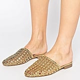 asos woven mules