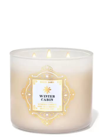 Winter Cabin 3-Wick Candle