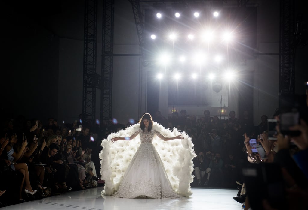 Alessandra Ambrosio on Ralph and Russo Runway Spring 2017