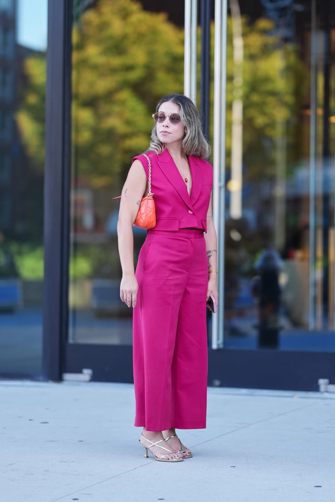 Look Back at NYFW Spring 2026 Street Style Trend: Boho Spin on Suiting