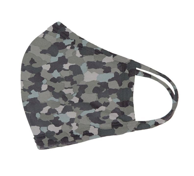 Camo face mask ($8)