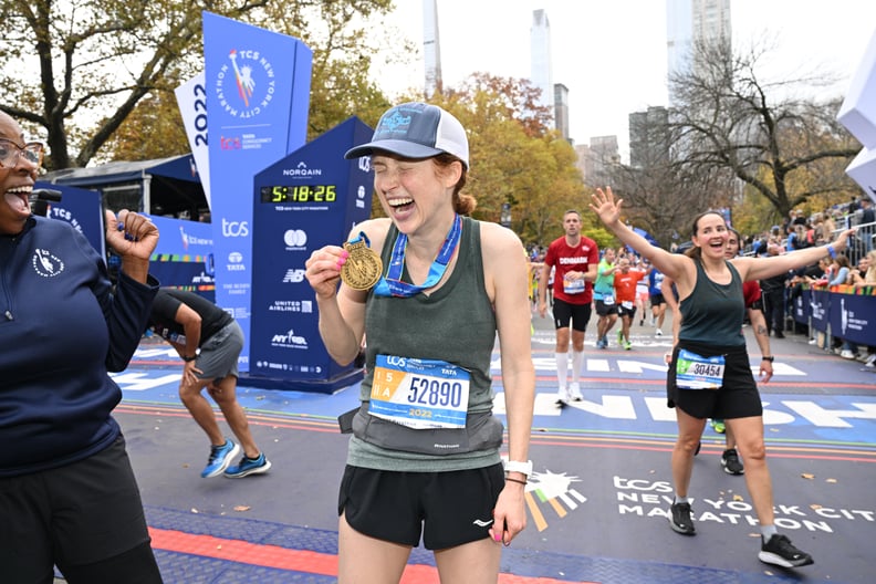 Ellie Kemper Ran in the 2022 NYC Marathon