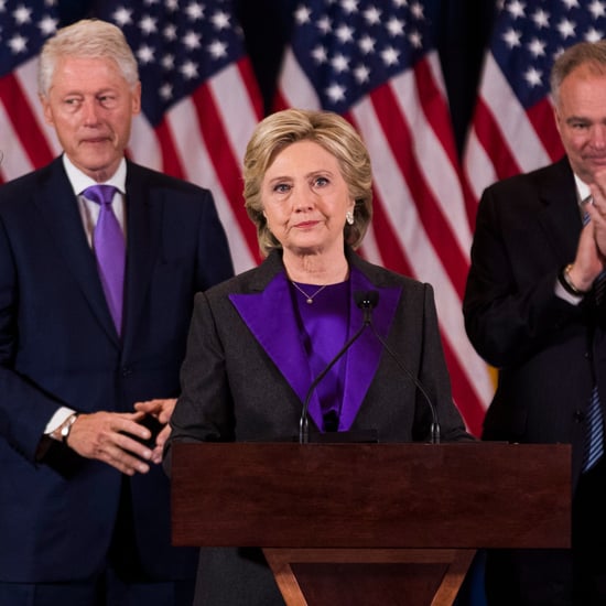 Hillary Clinton Wearing Purple