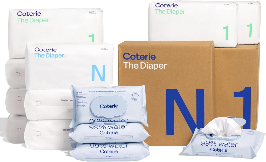 Coterie Baby Wipes and Diaper Kit