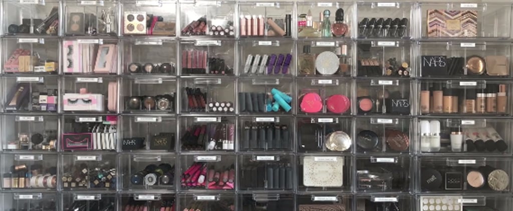 Desi Perkins Makeup Storage Video