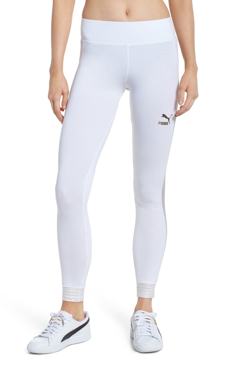 white workout leggings outfit
