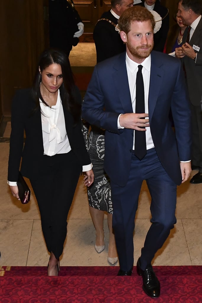 Prince Harry and Meghan Markle at Endeavour Awards Feb. 2018