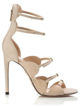 Giambattista Valli Multi-Strap Suede Sandal ($900)