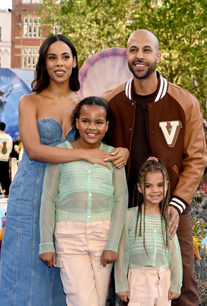 Rochelle and Marvin Humes & Daughters at The Little Mermaid